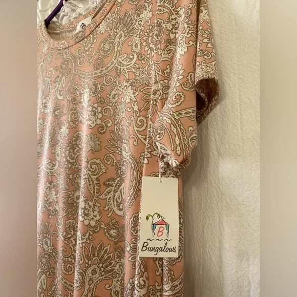 Bungalows Boutique Dress - XL NWT pink - Picture 6 of 9